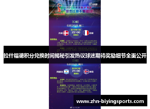 拉什福德积分兑换时间揭秘引发热议球迷期待奖励细节全面公开 拉什福德积分兑换时间揭秘引发热议球迷期待奖励细节全面公开